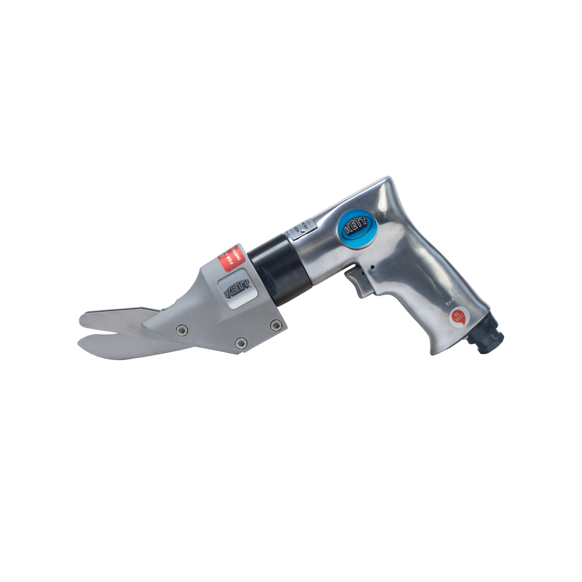 Kett Tool Company, 1/2in. Pistol Grip Pneumatic Fiber Cement Shear, Model# P-593
